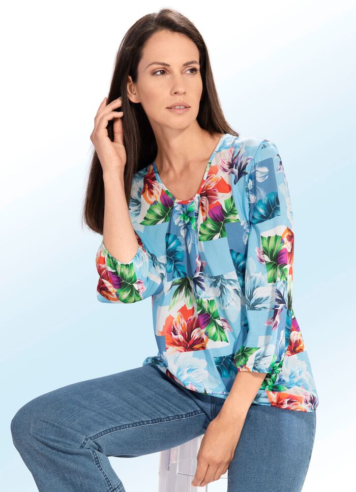 Tuniek met inkjetprint 