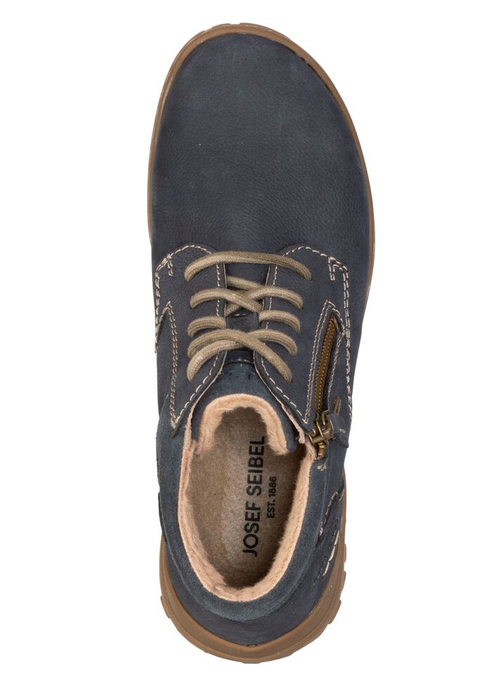 Josef Seibel, gevoerde dameslaarzen, winterschoenen, breedte G, met uitneembaar voetbed MARINE