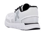 Rieker sneaker gemaakt van gedeeltelijk gecoat mesh-materiaal WIT