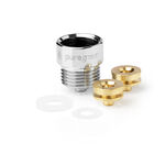 Waterbesparende douchekop en waterbespaarder 