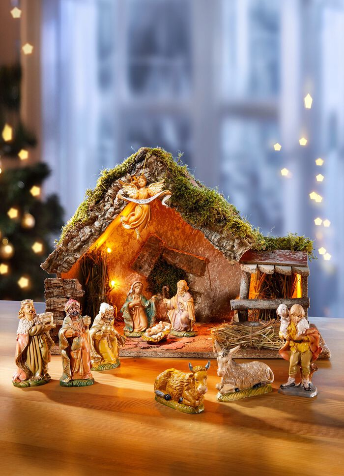 Kerstfigurenset, 10 stuks 