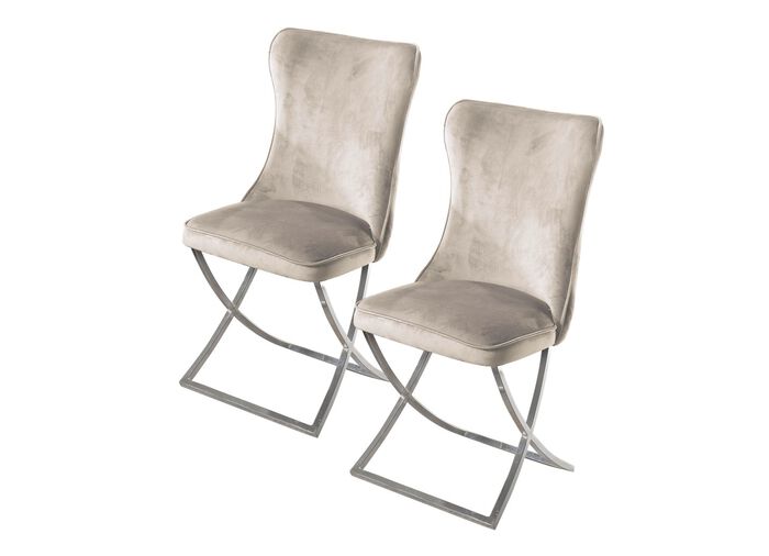 Trendy eetkamerstoelen set van 2 