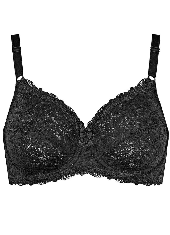 Triumph Compliment beugelbeha met mooie kant ZWART