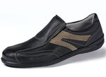 Slippers in een sportief design ZWART-ANTRACIET