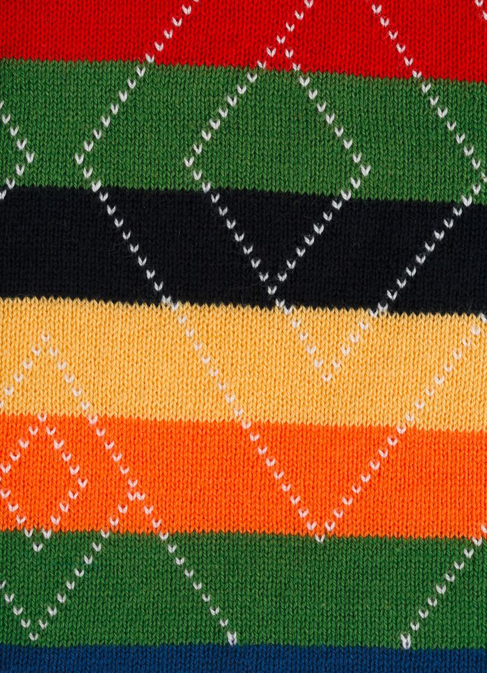 Trui met jacquarddessin 