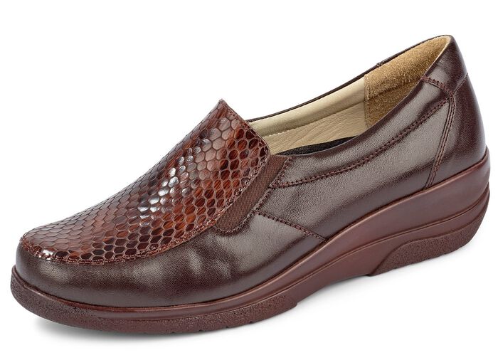 Gemini pantoffels met exotisch reptielreli&euml;f BRUIN