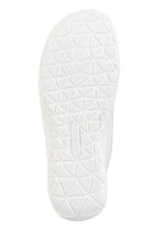 Ranger-sneakers met perforatie WIT-ZILVER