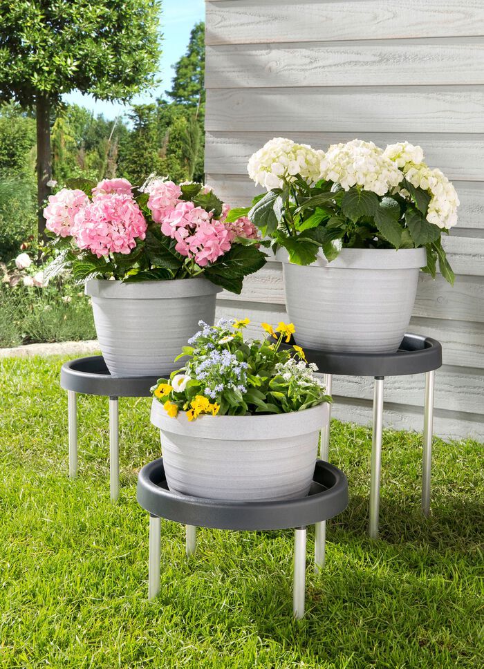 Kunststof plantenplatform, set van 3 