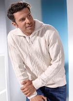 Troyer met korte ritssluiting in 3 kleuren 