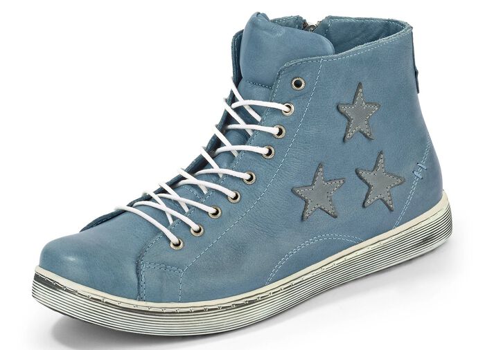 Andrea Conti veterlaarzen van rundnappaleer 