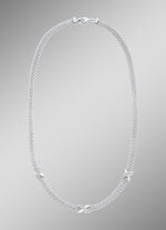 Halsketting met zirkonia 