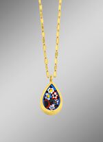 Bordketting met bloemmotief 