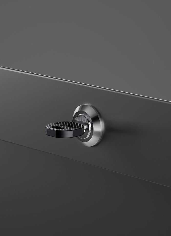 Hoogwaardige tuinkist van plaatstaal ANTRACIET