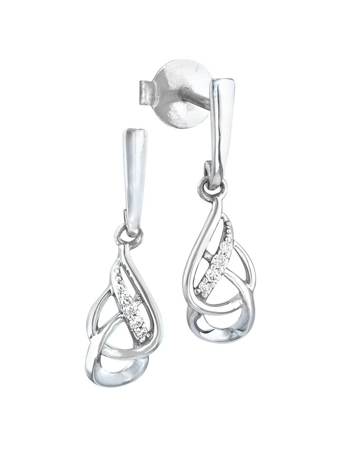 Nostalgische oorstekers van platina 