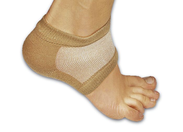 Hielbeschermer met gel-inzet 