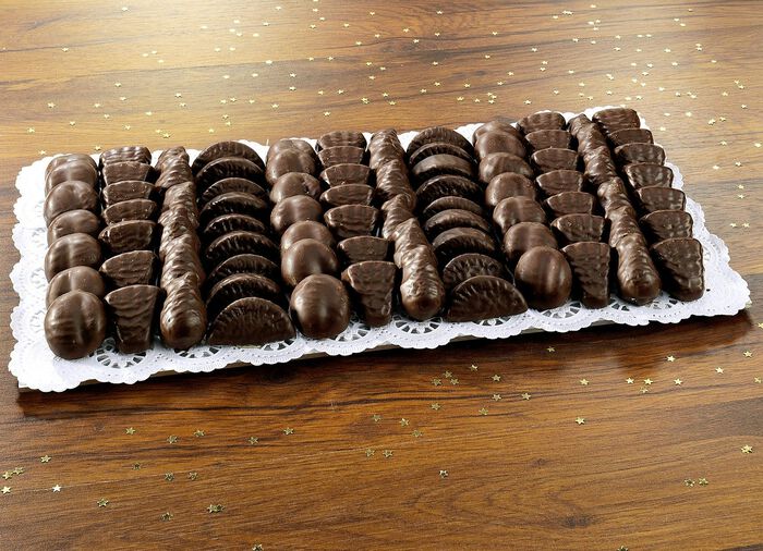 Chocolade vruchten-gelei, 1.000 g 