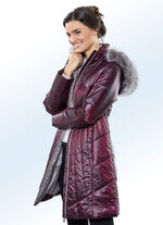 Korte jas met afneembare capuchon 