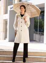 Jas met knoopsluiting 