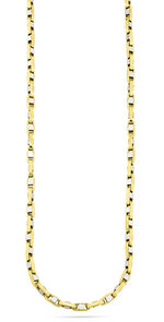 Chique ketting in tweekleurig 