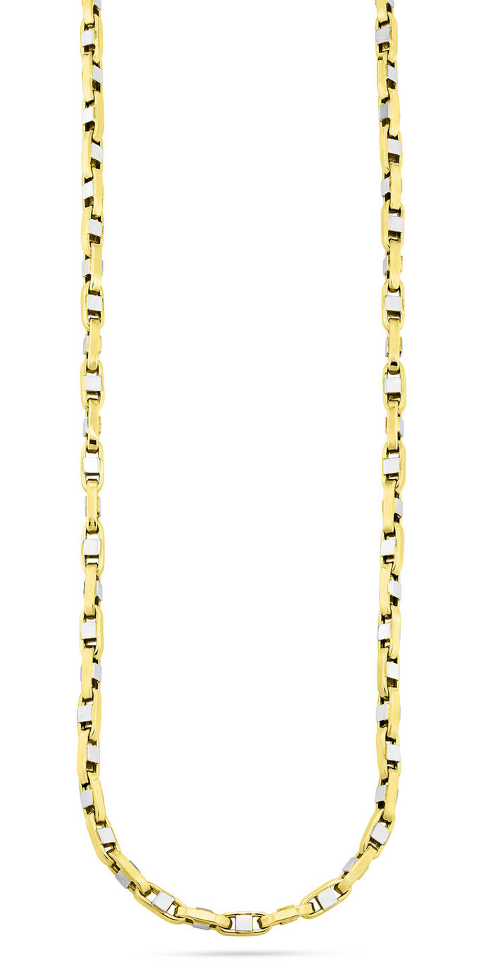Chique ketting in tweekleurig 