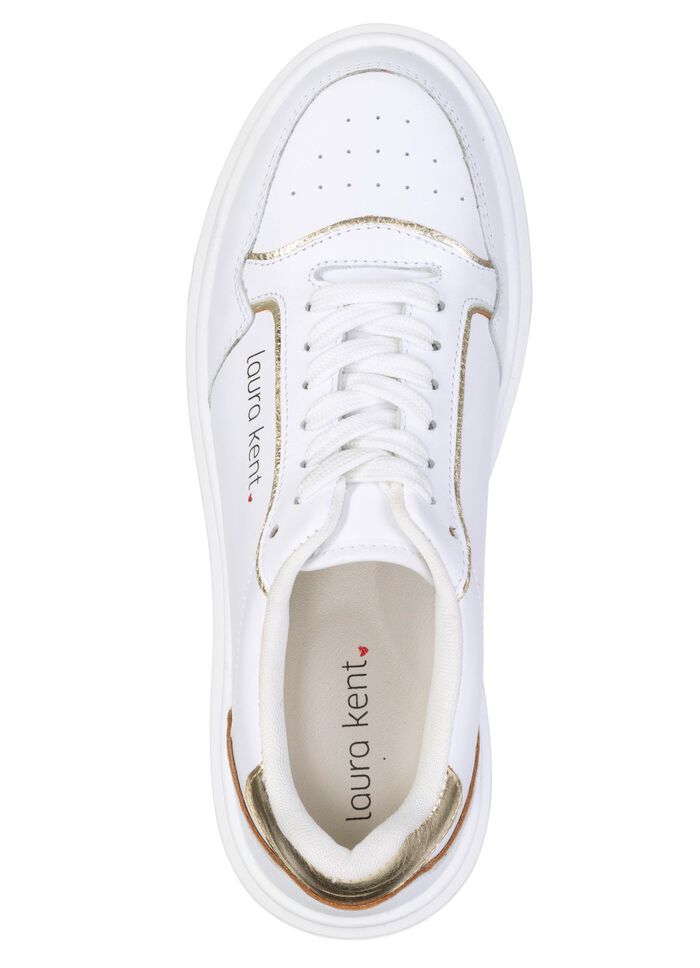 laurakent, trendy damessneakers, breedte H, met uitneembaar voetbed 