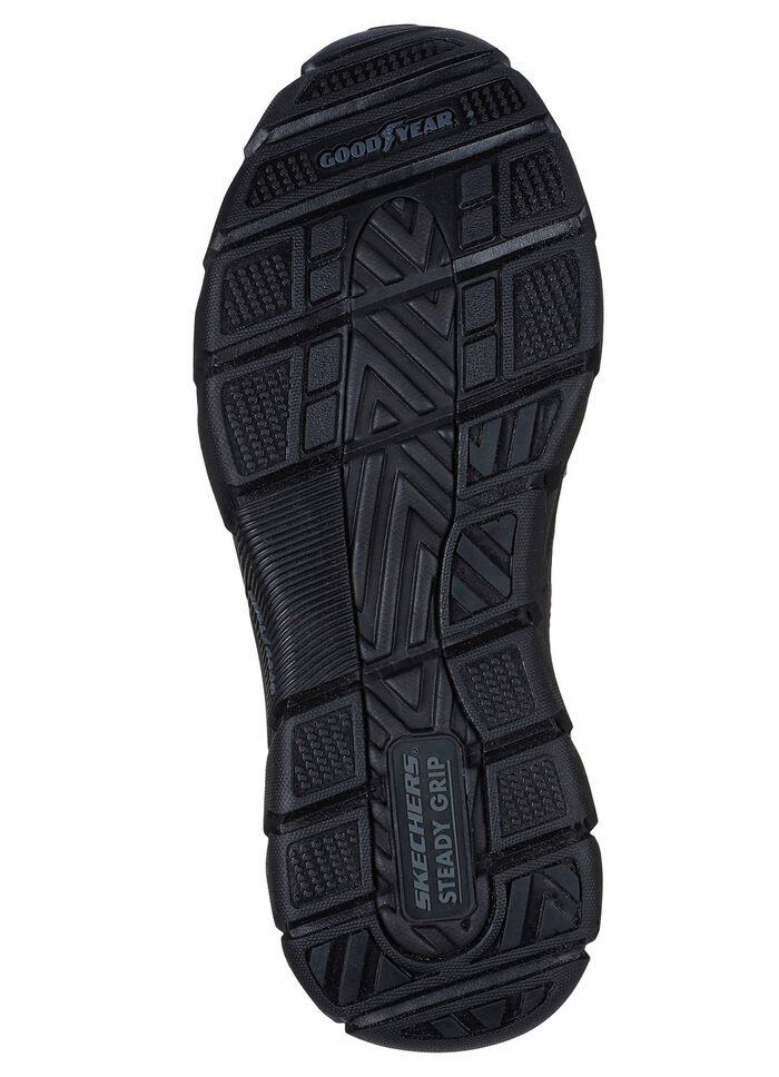 SKECHERS, comfortabele herenpantoffels, met voorgevormde instaphak 