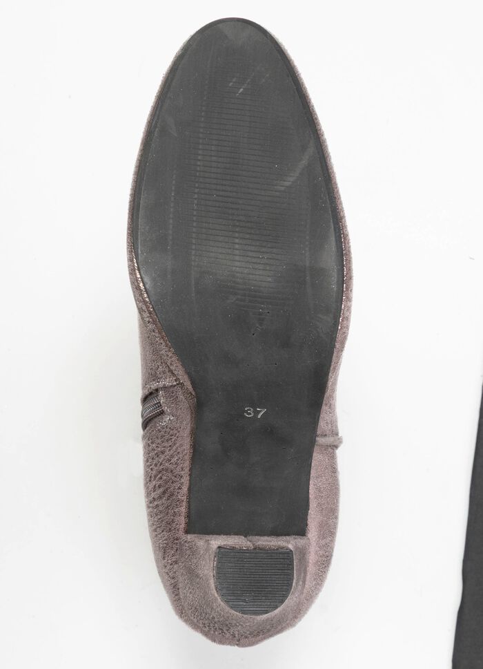 Andrea Conti, trendy dames enkellaarsjes, met rits 