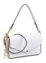 Laurina mini-tasje van generfd kalfsnappaleer 