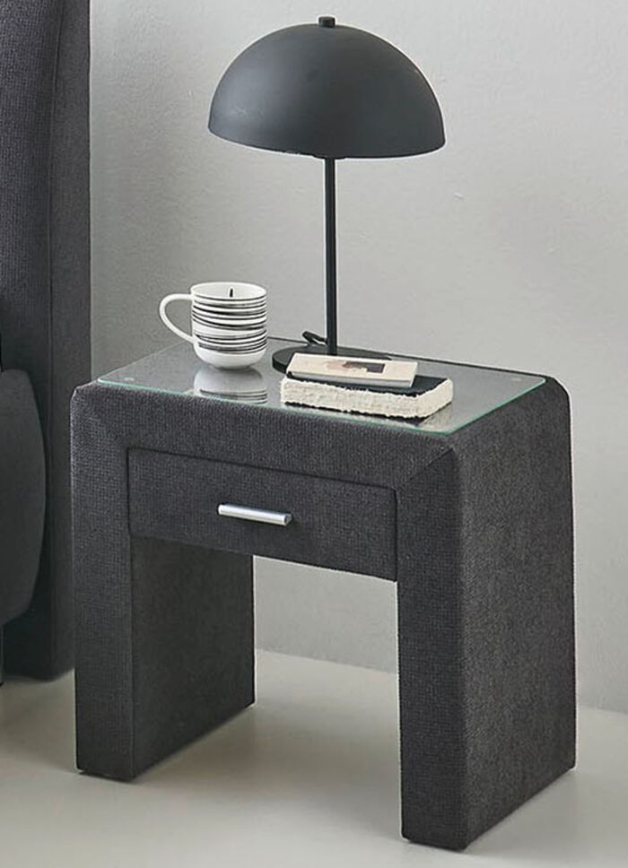 Nachtkastje met lade ANTHRAZIT