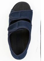 Comfortabele damespantoffels, breedte H, met uitneembaar voetbed 