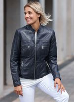 Kort leren jack van &ldquo;Caminari&rdquo; 