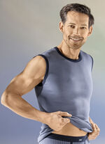 Set van drie strakke overhemden met contrasterende bies 