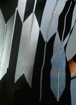 Shirt met contrastprint 