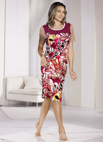 Knielange Laurina nachtjapon 