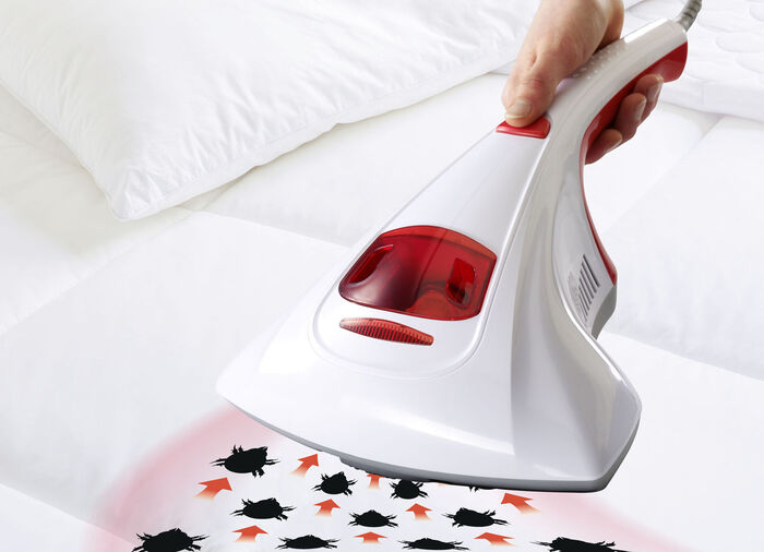 Mijtzuiger met uv C-lamp 