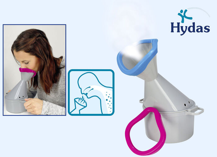 Inhalator inclusief 2 zachte opzetstukken 