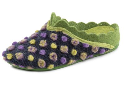 Laurina, klassieke damespantoffels, met uitneembaar voetbed 