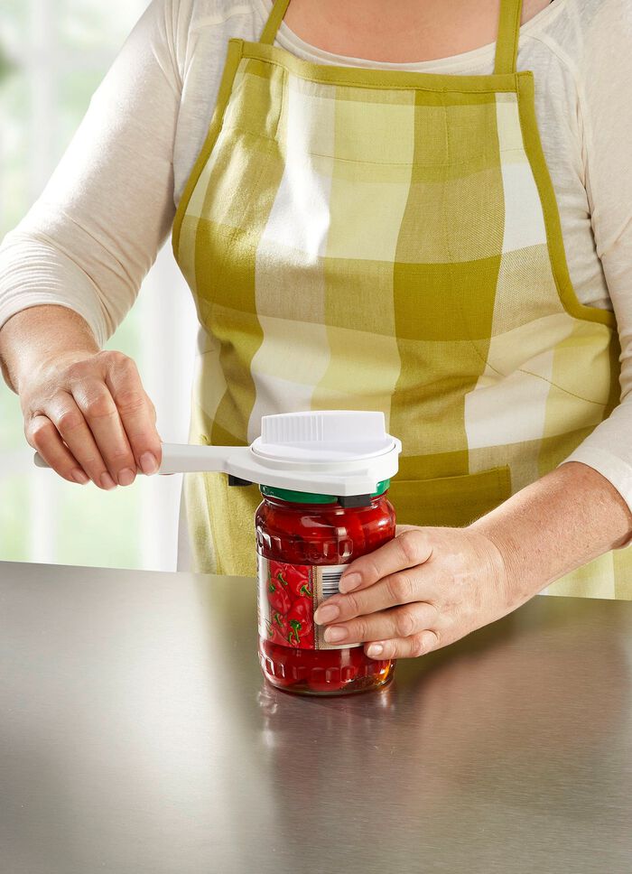 Schroefdekselopener voor eenvoudig openen zonder enige moeite 