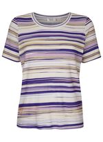 Shirt met all-over strependessin 