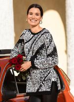 Trui in jacquarddessin 