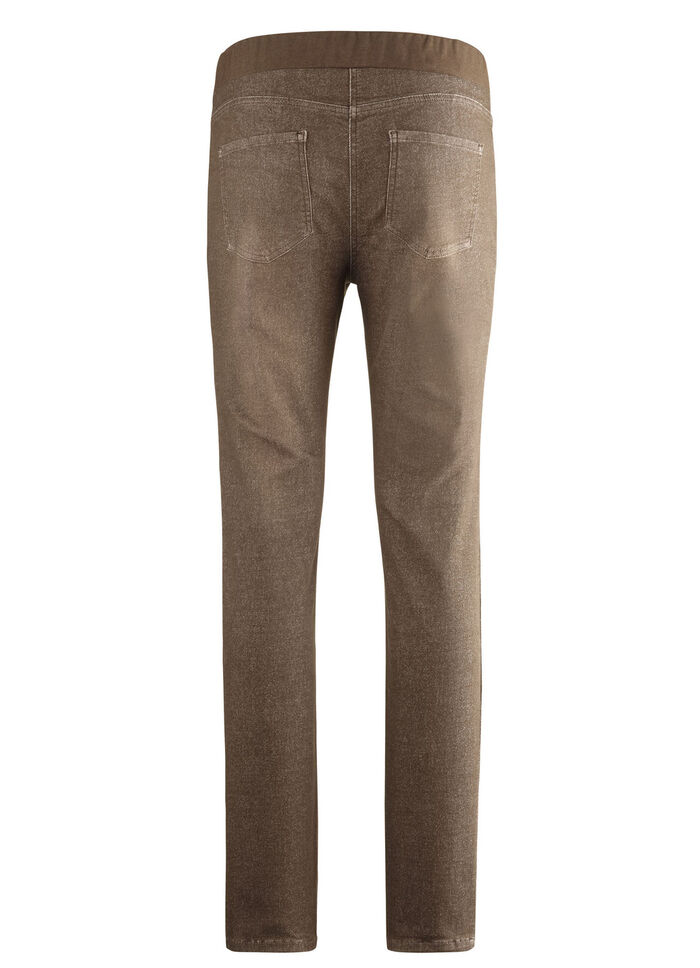 Jeans in comfortabel instapmodel COGNAC GESLOTEN