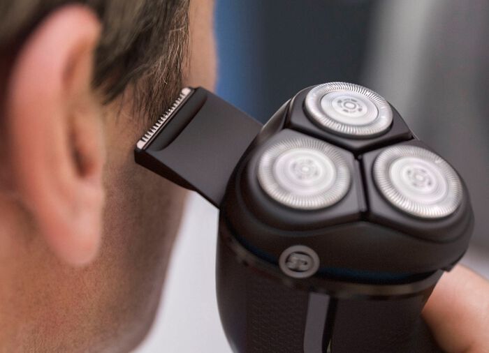 Philips scheerapparaatserie 3000 ZWART/BLAUW