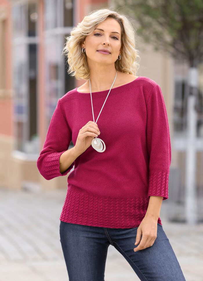 Trui van duurzaam gerecycled katoen 