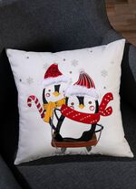 Kussensloop pingu&iuml;ns met ritssluiting 