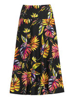 Rok met schitterende kleurenprint 