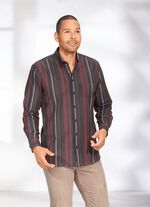 Gestreept overhemd van fijn flanel 