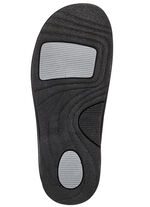 Mubb, comfortabele herenmuiltjes, breedte H, met uitneembaar voetbed MOKKA