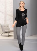 Mooi overhemd met uitgebreide applicatie 