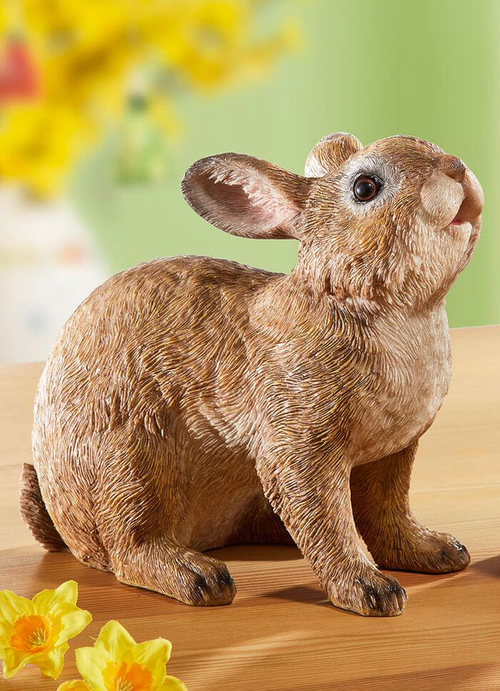 Konijntje gemaakt van hoogwaardig polyresin 