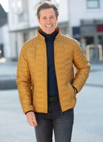 Gewatteerde blouson van &ldquo;Gate One&rdquo; in 4 kleuren CURRY